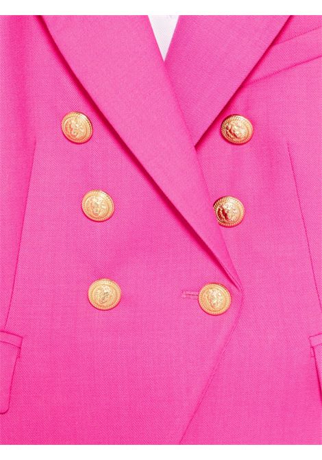 Blazer doppiopetto BALMAIN KIDS | BW2A04 I019650LOR